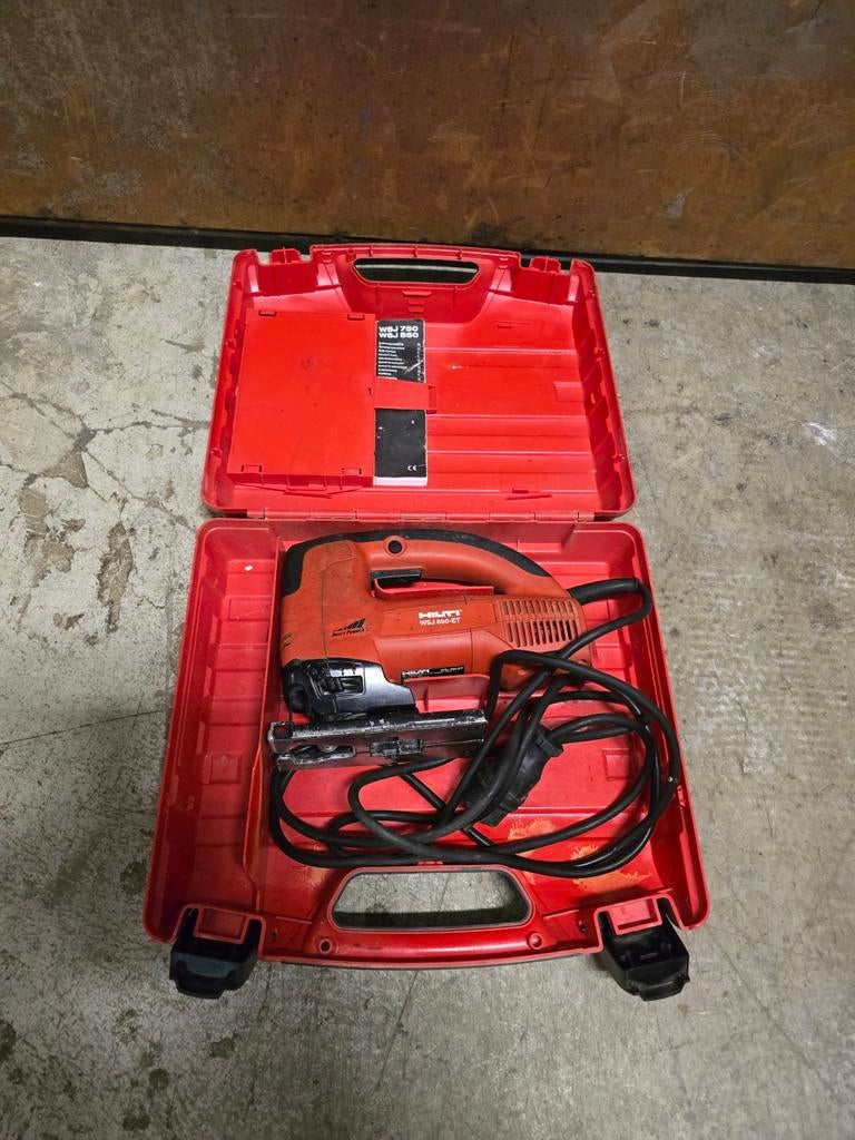 Hilti WSJ850-ET decoupeerzaag, Ophalen of Verzenden, Gebruikt, Boormachine