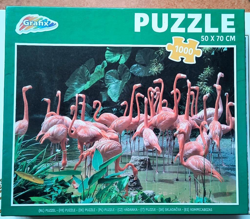 Grafix puzzel 1000 stukjes, Ophalen of Verzenden, 500 t/m 1500 stukjes, Zo goed als nieuw, Legpuzzel