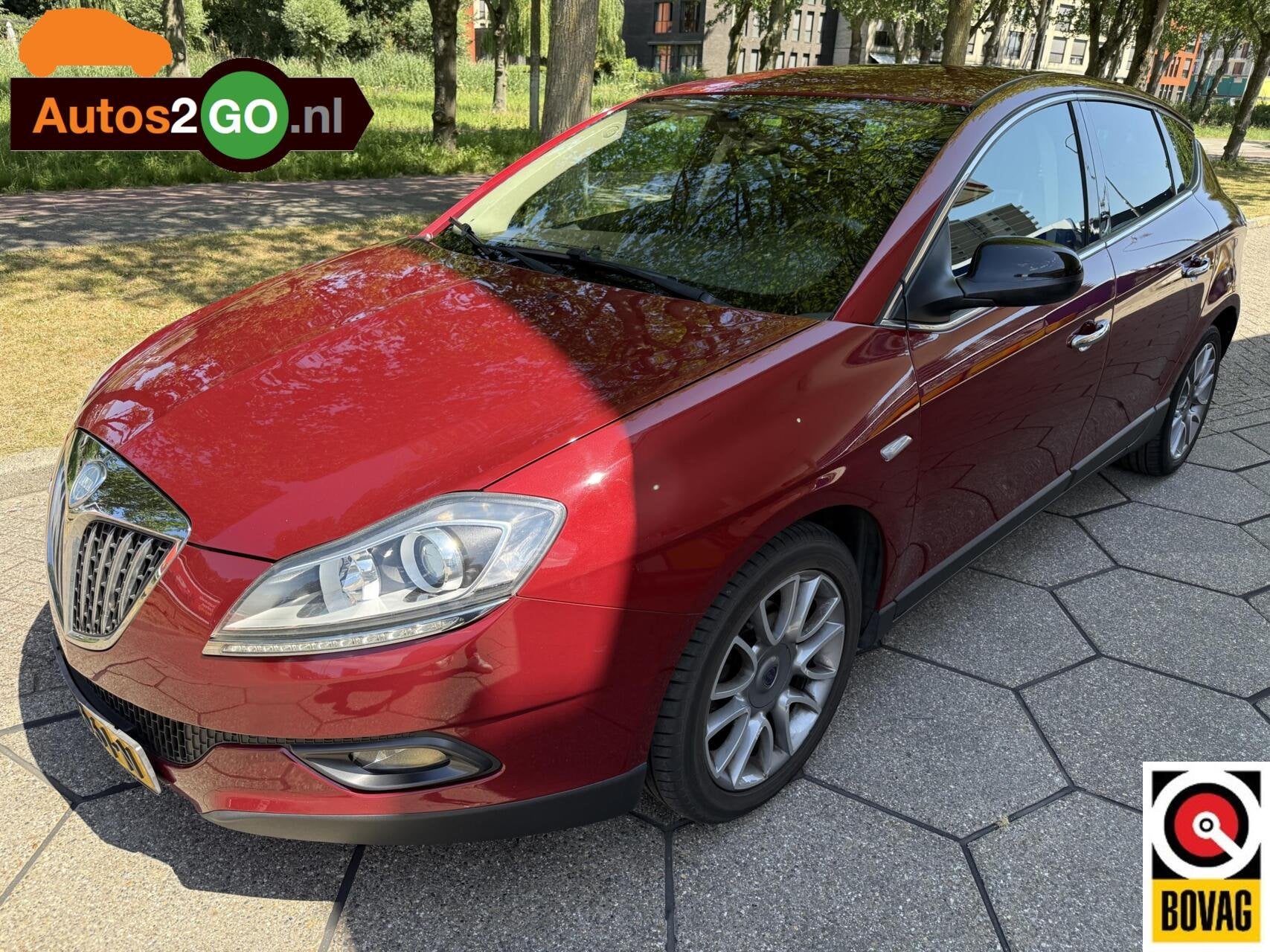 Lancia Delta 1.4-16V Argento I uniek exemplaar I volledig bi, Auto's, Lancia, Voorwielaandrijving, Gebruikt, 4 cilinders, Leder