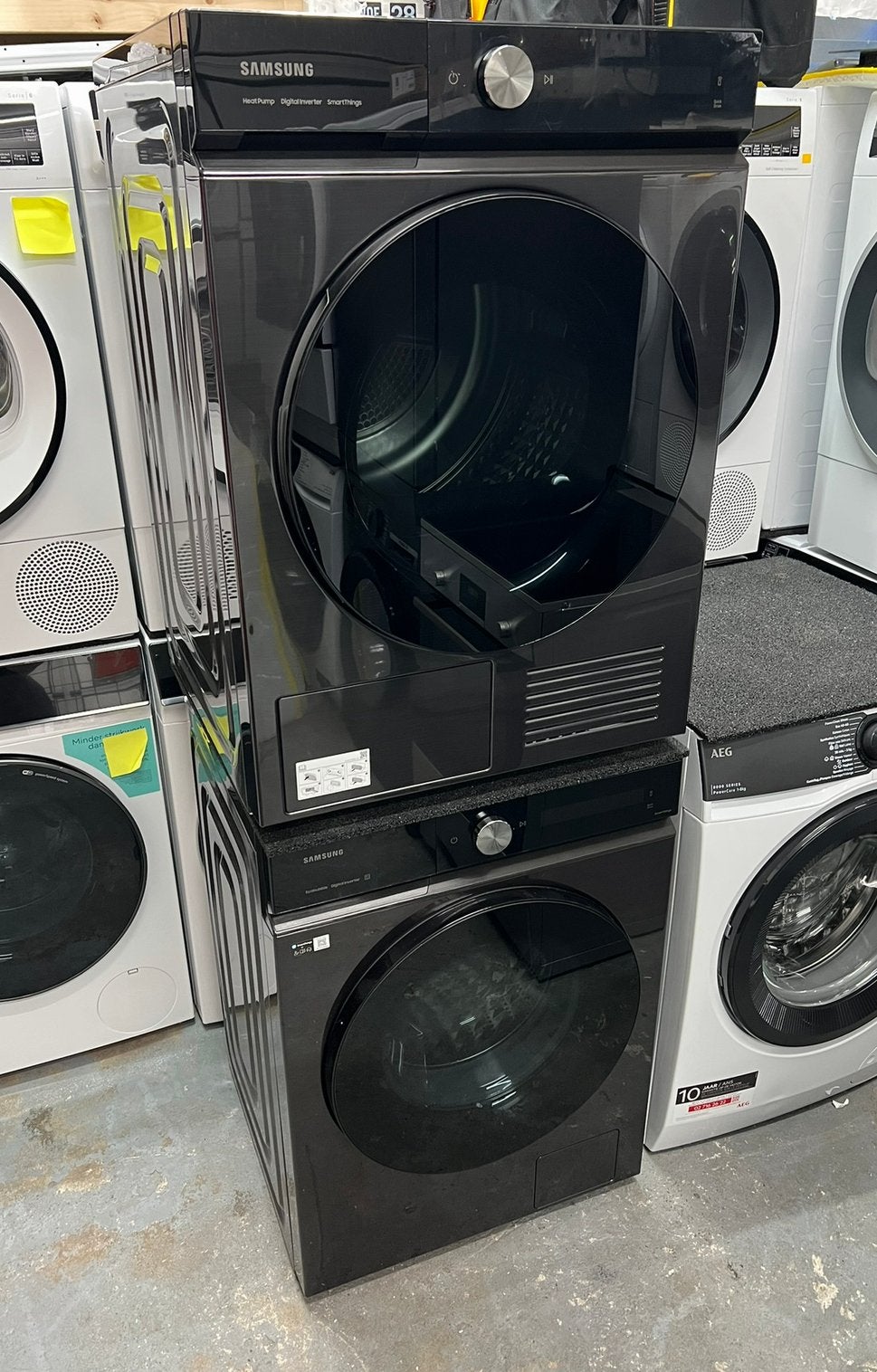 Samsung Wasmachine en Droger 11KG en 9KG Ai Wash SilentDry, 10 kg of meer, Ophalen of Verzenden, Zo goed als nieuw, 85 tot 90 cm