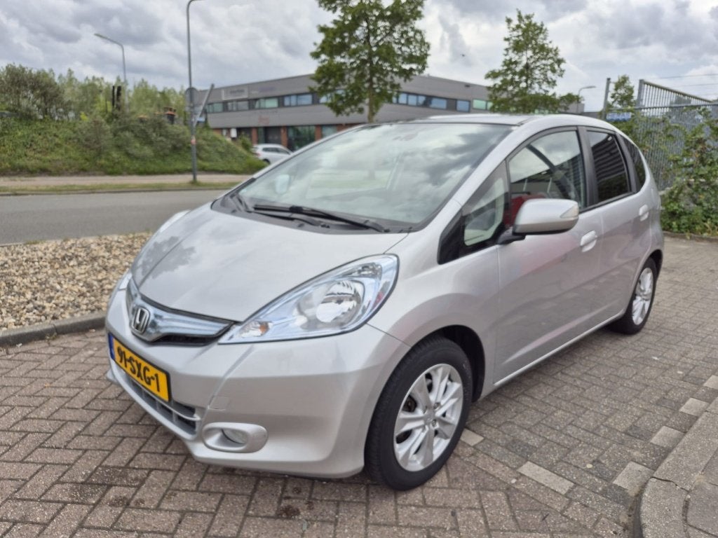 Honda Jazz 1.4 I-vtec 102pk CVT 2012 Grijs, Euro 5, 4 cilinders, 49 €/maand, Origineel Nederlands