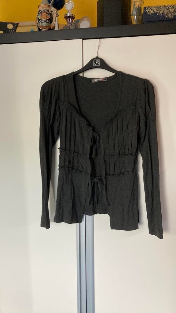 Summum vestje grijs zgan M, Kleding | Dames, Ophalen of Verzenden, Zo goed als nieuw, Maat 38/40 (M), Grijs