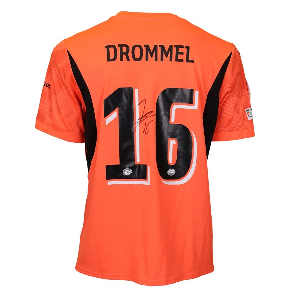 Gezocht joel drommel match worn shirt, Ophalen of Verzenden, Zo goed als nieuw, Shirt