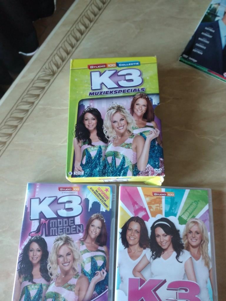 K3 DVD Boxset - Muziek en Avontuur!, Alle leeftijden, Boxset, Ophalen of Verzenden, Zo goed als nieuw