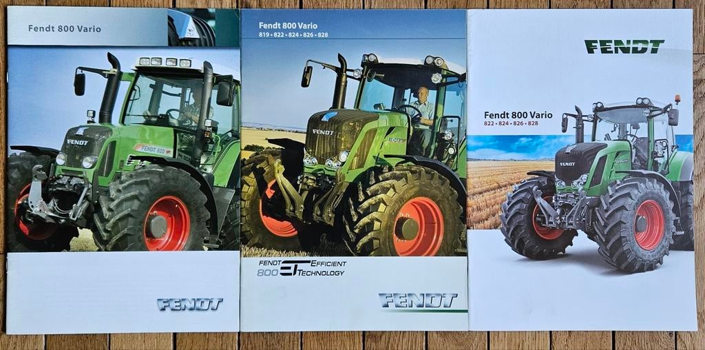 Partij Fendt folders, Ophalen of Verzenden