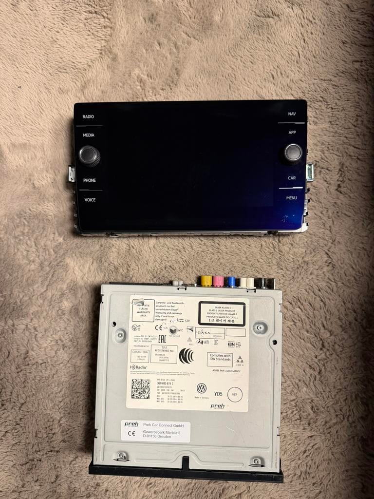 VW MIB 2 discover media DAB+ Carplay 3Q0035874C SET, Ophalen of Verzenden