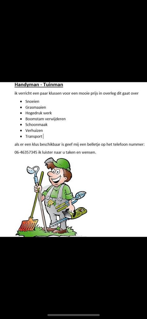 Handyman, 24-uursservice