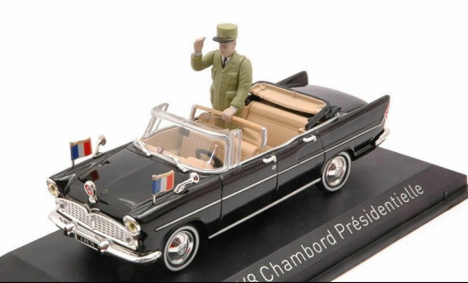 SIMCA V8 CHAMBORD PRESIDENTIELLE 1960 1/43 NOREV REF. 574032, Verzenden, Nieuw, Auto, Norev