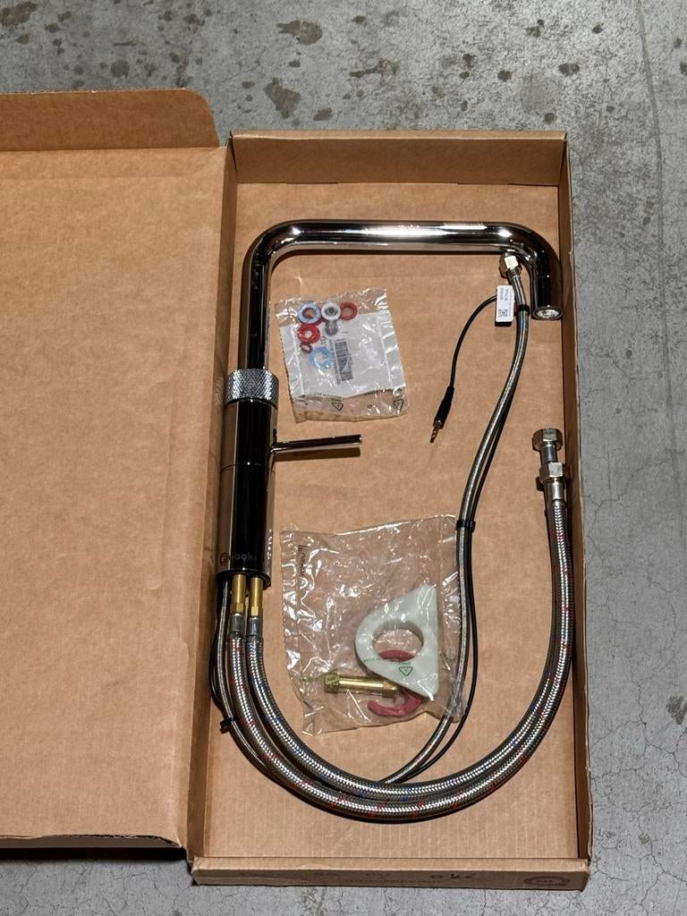 Quooker kraan 5 in 1 fusion square chr, Minder dan 50 cm, Gebruikt, Overige kleuren, Q