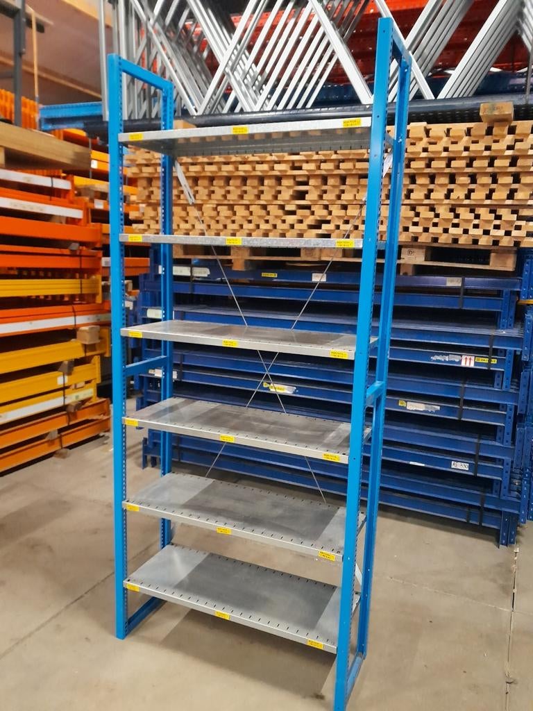Grote partij SSI Schäfer magazijnstelling vanaf 5meter., Ophalen