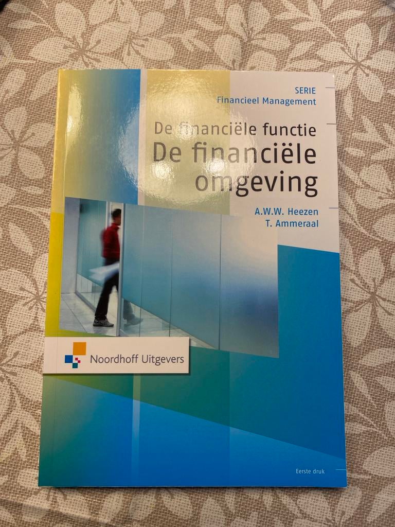 De financiële functie, A.W.W. Heezen, Ophalen of Verzenden, Beta, Gelezen, HBO