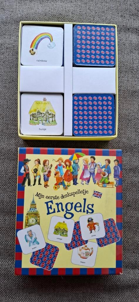 Mijn eerste denkspelletje Engels - Memory spel, Ophalen, Zo goed als nieuw, Overige typen