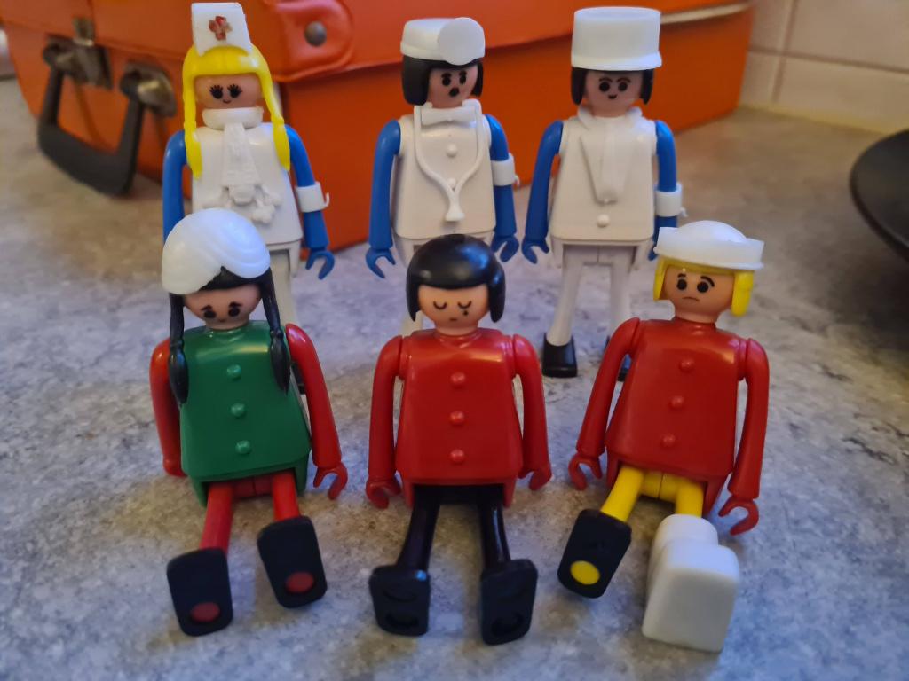 Vintage jaren 70 Playcraft/Playbig/Big-Figures/Busy Bodies, Kinderen en Baby's, Ophalen, Gebruikt