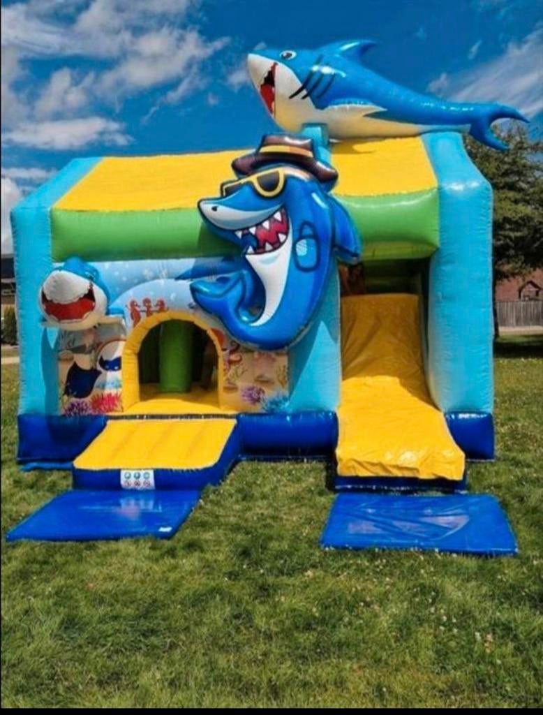 Springkussen Multiplay XL te huur, Ophalen of Verzenden, Zo goed als nieuw
