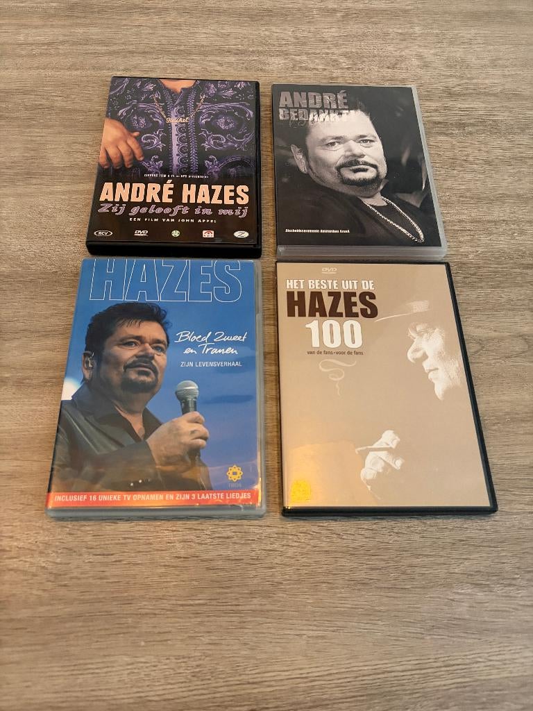 Bundel DVD's Andre Hazes, Cd's en Dvd's, Alle leeftijden, Boxset, Ophalen of Verzenden, Zo goed als nieuw