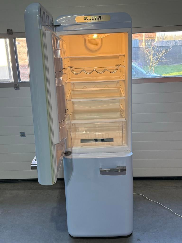 Smeg Koelkast - Retro Stijl, Witgoed en Apparatuur, Koelkasten en IJskasten, Gebruikt, Bella, 200 liter of meer, 60 cm of meer