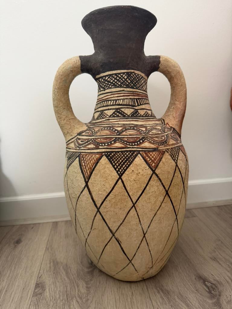 Marokkaanse Berber Pot, Overige kleuren, Ophalen of Verzenden, Minder dan 50 cm, Glas