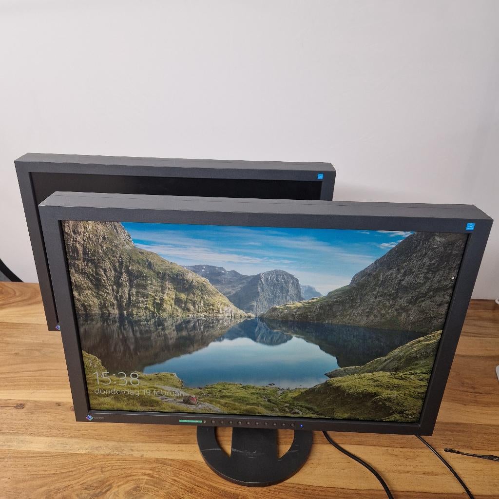 Eizo Flexscan S2402W 24-inch monitoren met VGA en DVI, Ophalen, Gebruikt, Full HD, Overige typen