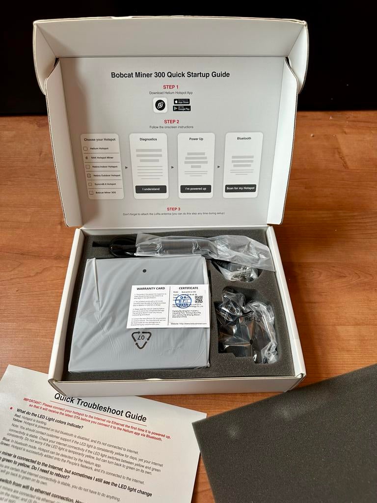 Bobcat Miner 300 Helium Hotspot, Ophalen of Verzenden, Nieuw
