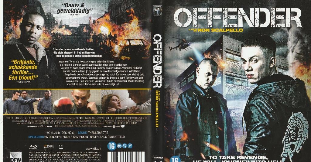 The offender ( ned. ondert.), Ophalen of Verzenden, Zo goed als nieuw, Thrillers en Misdaad