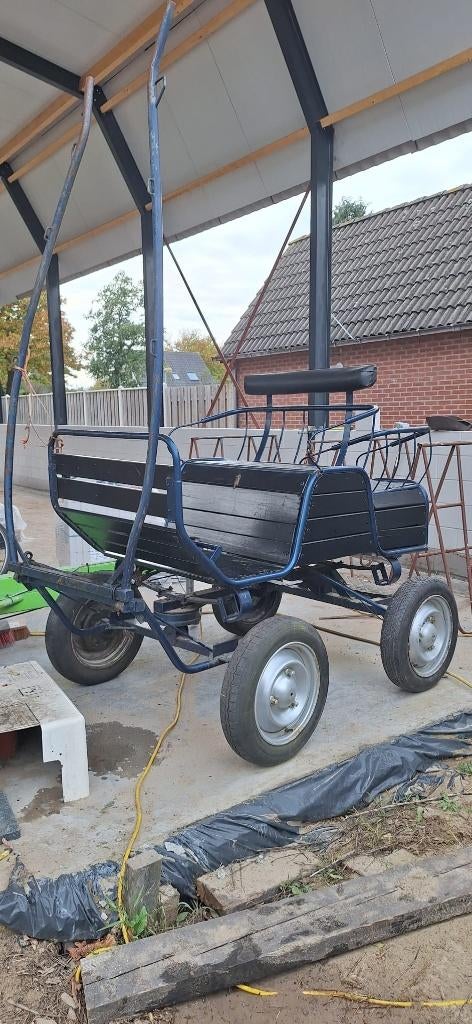 Menwagen voor een pony / klein paard, Ophalen, Gebruikt, Recreatie