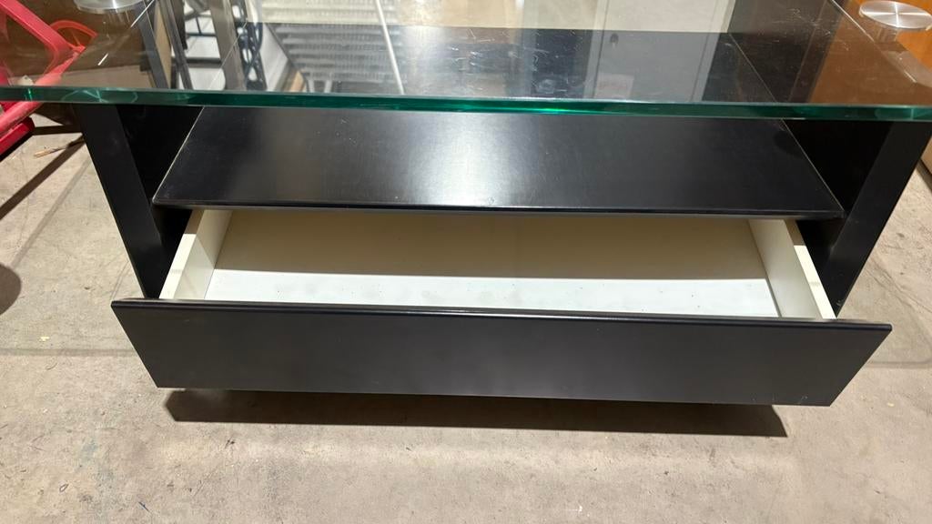 Salontafel, Huis en Inrichting, Tafels | Salontafels, Ophalen, Gebruikt, 100 tot 150 cm, 50 tot 100 cm
