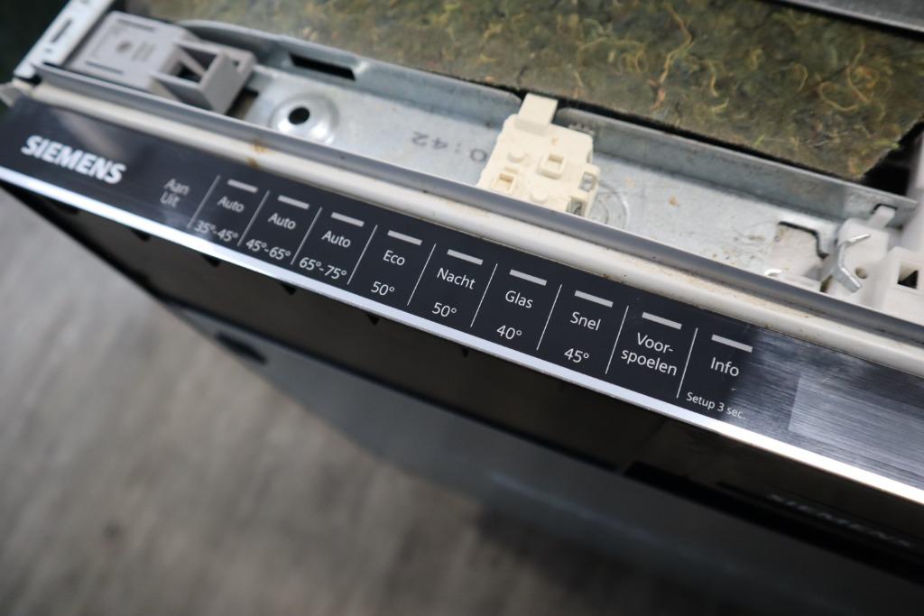 Siemens inbouw vaatwasser SN678X01TN, Ophalen, Minder dan 85 cm, Eco programma, Refurbished