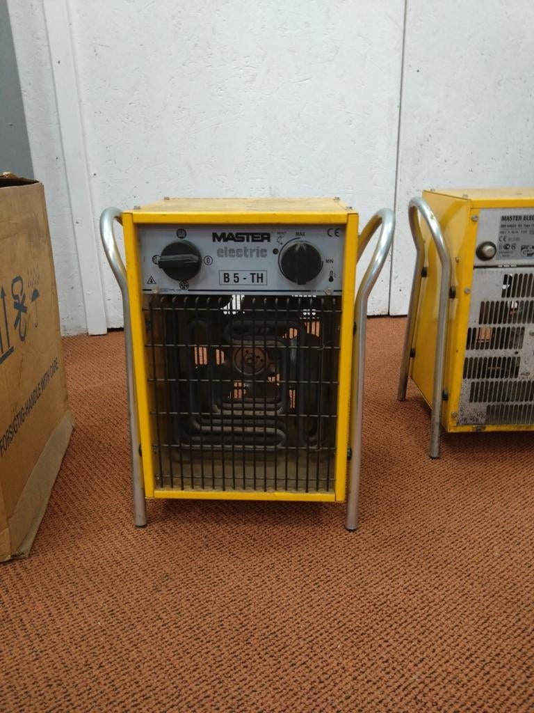 Elektrische Kachel Krachtstroom 400V 5kW 5000 Watt, Ophalen, Gebruikt, Minder dan 30 cm, Kachel