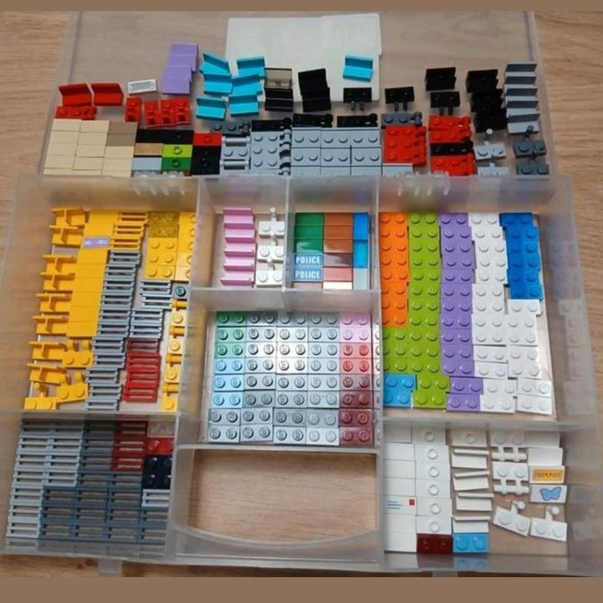 Lego meer dan 3000 stuks inclusief opberg bakken, Hobby en Vrije tijd, Denksport en Puzzels, Zo goed als nieuw, Rubik's of 3D-puzzel