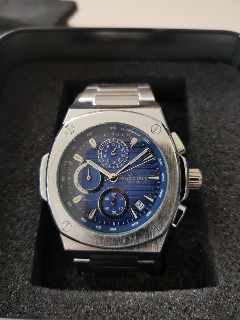 Rotorcraft herenhorloge, nieuw, Ophalen of Verzenden, Nieuw, Staal, Overige merken