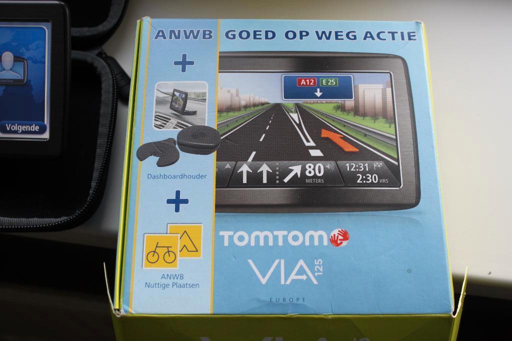 Tom Tom via 125, Ophalen of Verzenden, Gebruikt