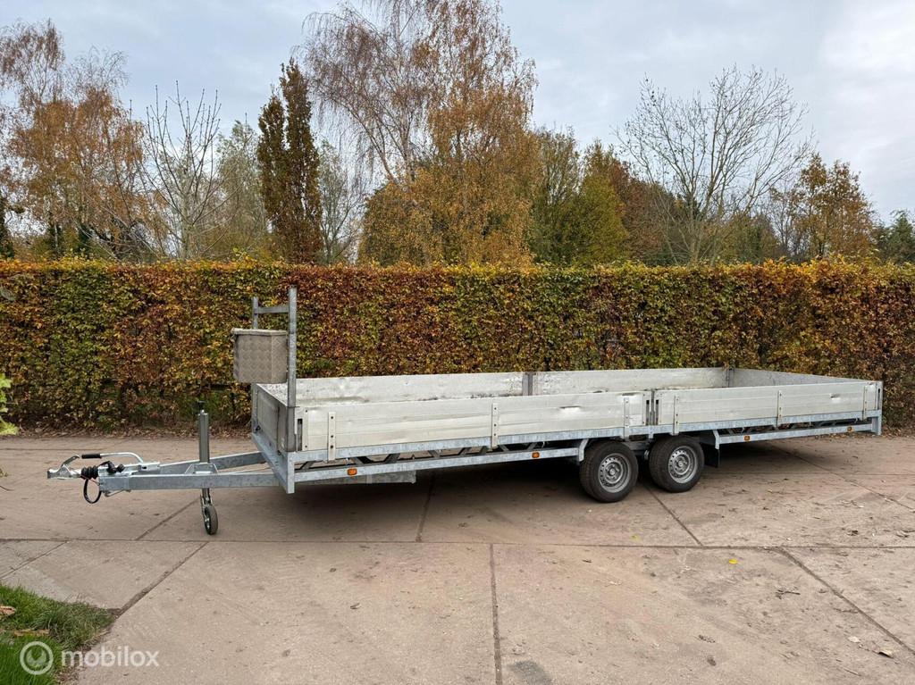 Hulco Plateauwagen, 611x203cm, 3000kg, NIEUW OP KENTEKEN, Gebruikt