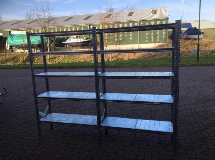 Legbordstelling Metalsistem 2000 x 1200 x 400mm, Zakelijke goederen, Kantoor en Winkelinrichting | Magazijn, Stelling en Opslag