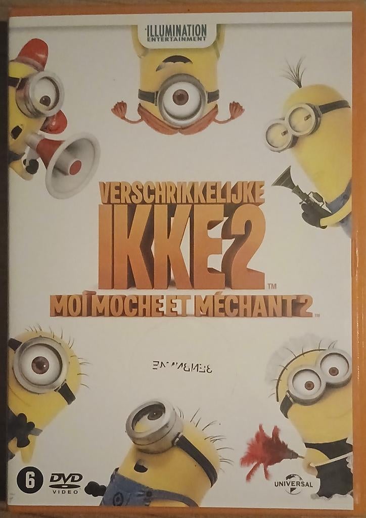 Verschrikkelijke Ikke 2 DVD Universal Studios, Alle leeftijden, Ophalen of Verzenden, Zo goed als nieuw, Komedie