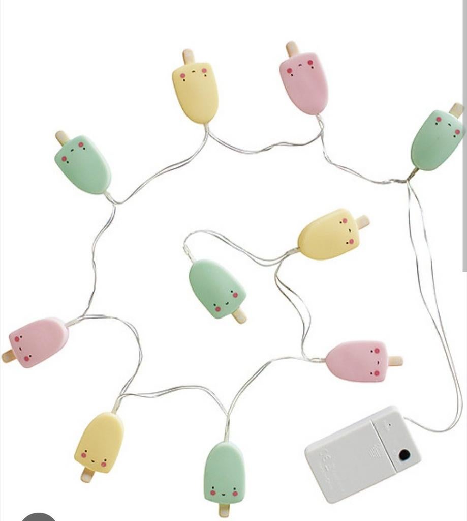 Stringlights icecream A little lovely company NIEUW, Kinderen en Baby's, Kinderkamer | Inrichting en Decoratie, Ophalen of Verzenden