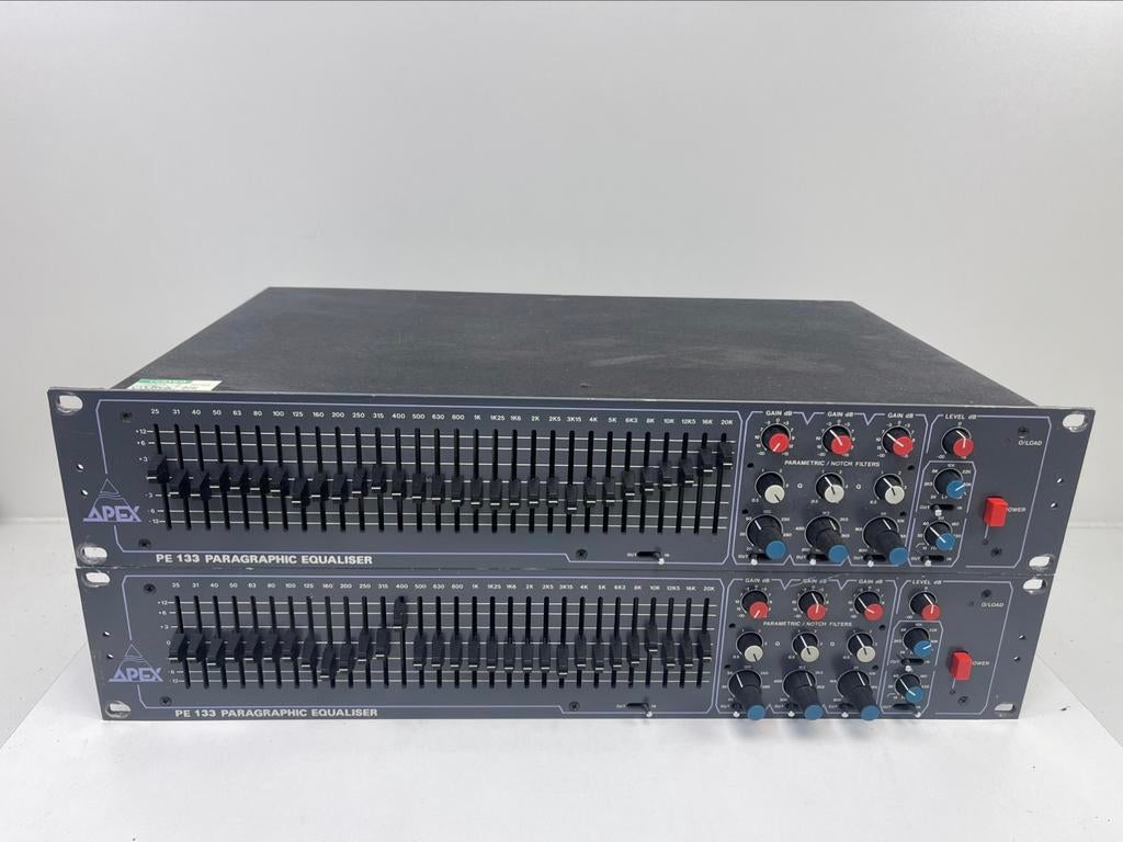 APEX PE133 Paragraphic Equalizer  zijn ZGAN, Ophalen, Gebruikt, Equalizer