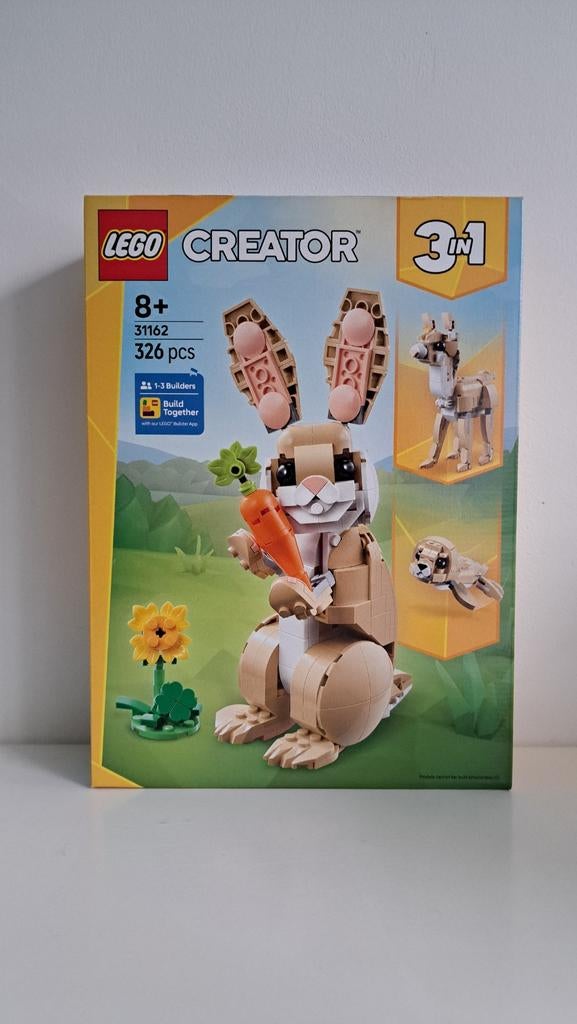 LEGO Creator 31162 - Schattige Konijntjes 3-in-1, Ophalen of Verzenden, Nieuw, Complete set, Lego