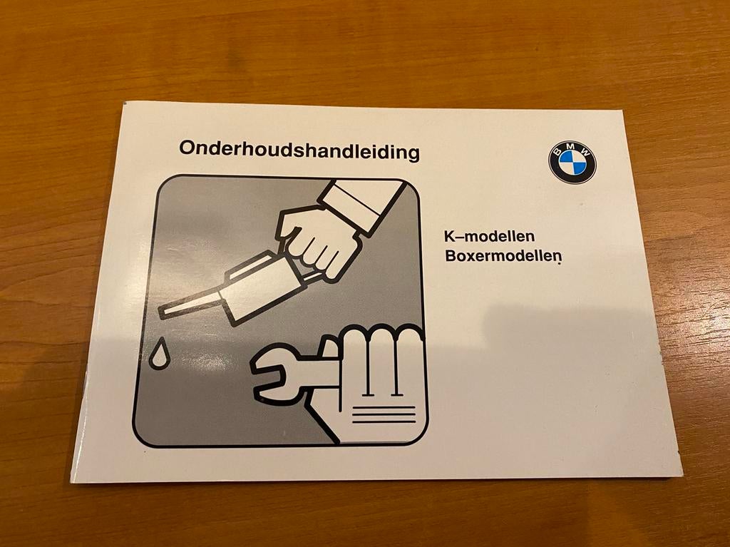 Onderhoudshandleiding BMW K-modellen en Boxermodellen, Ophalen of Verzenden, Nieuw