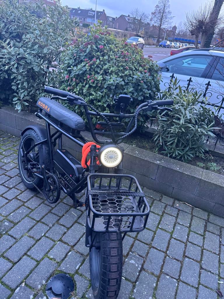 Kobra V1.2 E-Bike - Zo goed als nieuw! Elektrische fiets, Zo goed als nieuw, Minder dan 47 cm, 50 km per accu of meer, Ophalen