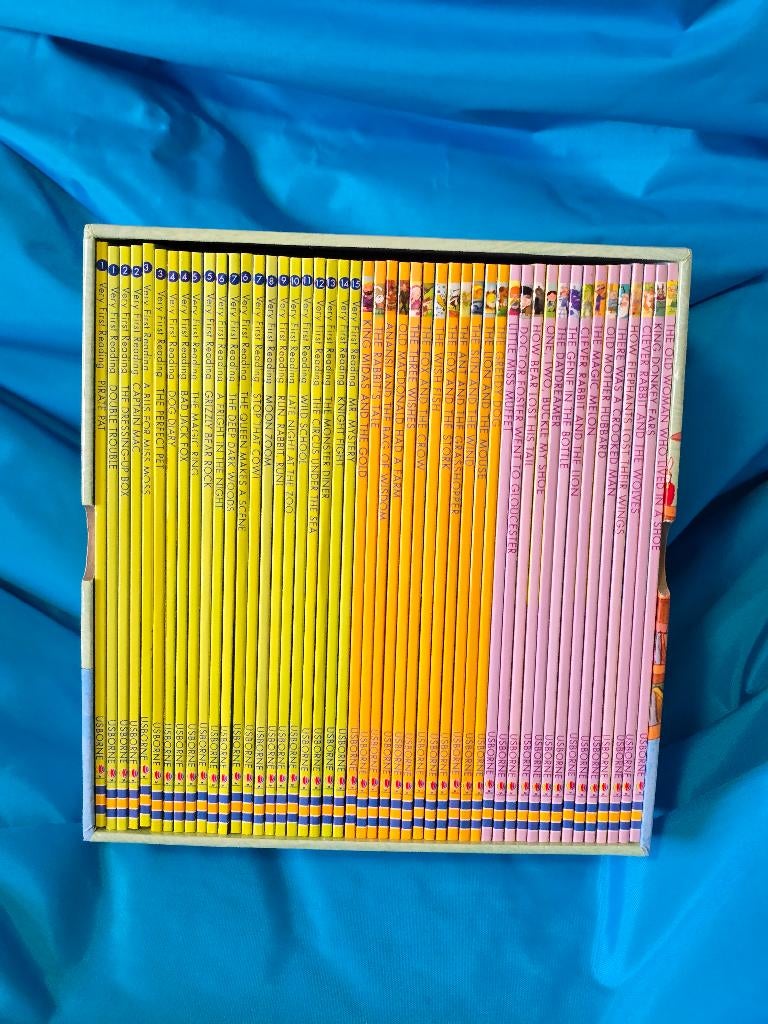 Usborne My Very First Reading Library 50 Books Set (English), Boeken, Ophalen, Gelezen, Usborne, Fictie algemeen