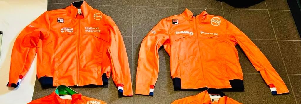 Sportkleding sportjas hardloopjas nederland maat M Fila, Maat 48/50 (M), Oranje, Ophalen of Verzenden, Zo goed als nieuw