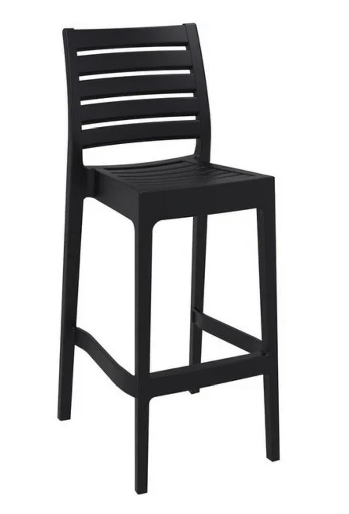Kunstof Barkruk 2 stuks, Ophalen, Kunststof, 60 tot 90 cm, Zo goed als nieuw