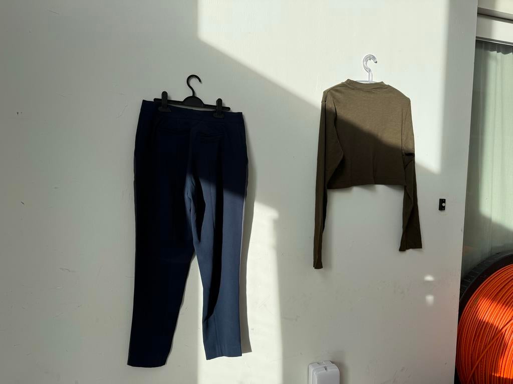 Kleding set: Cotton Citizen top & Carven broek, Maat 38/40 (M), Ophalen of Verzenden, Zo goed als nieuw, Lange mouw
