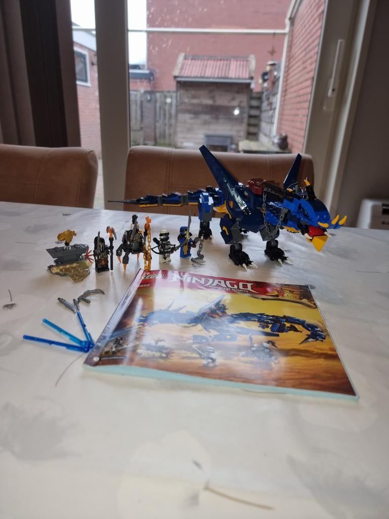 Lego Ninjago 70652 Stormbringer - Compleet met boekje, Kinderen en Baby's, Speelgoed | Duplo en Lego, Zo goed als nieuw, Lego