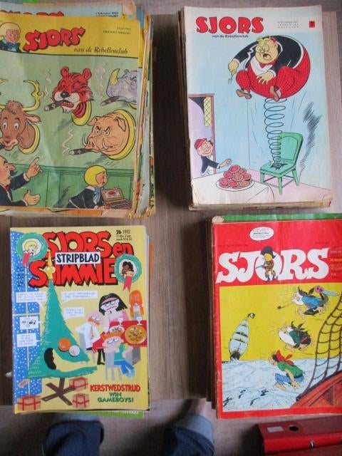 adv7492 sjors 158x, Boeken, Eén stripboek, Ophalen, Gelezen