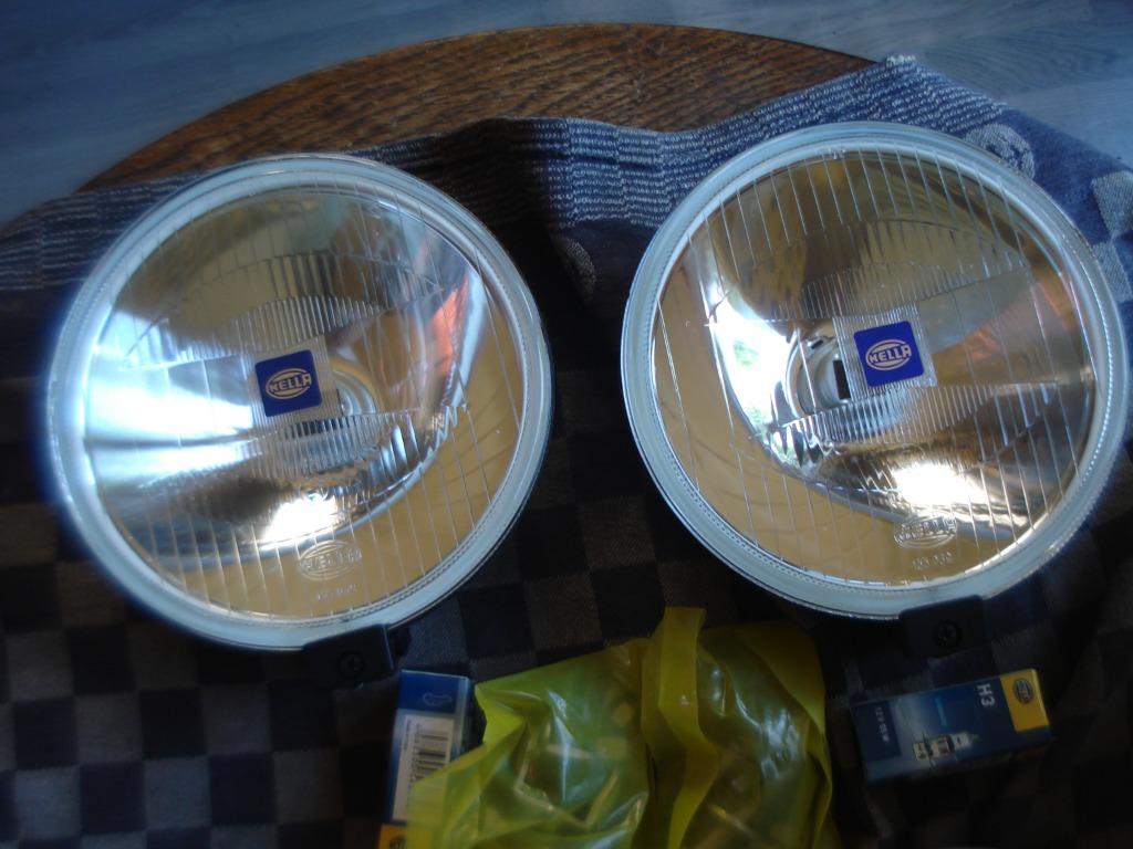 Oldtimer 2 Hella verstralers comet 500 met covers, Ophalen of Verzenden, Nieuw