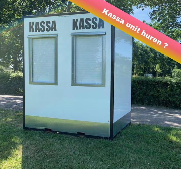 Te huur kassaunit 2 pers kassa hokje wagen, Ophalen, Zo goed als nieuw, Overige