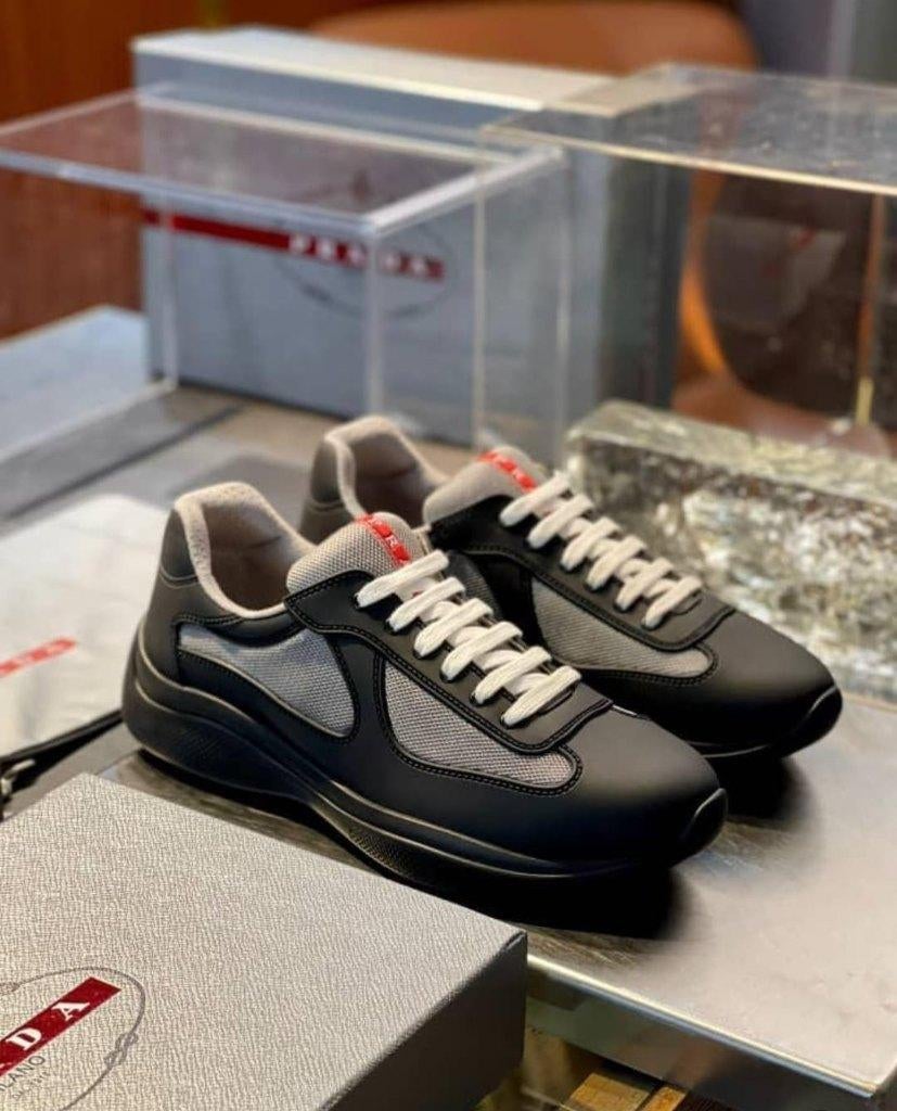 Prada Cup sneakers (ook direct op te halen?, Ophalen of Verzenden, Nieuw, Zwart