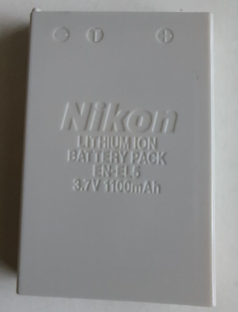 Nikon EN-EL5 Batterijpack  - Zo goed als nieuw, Ophalen of Verzenden, Zo goed als nieuw, Oplaadbaar