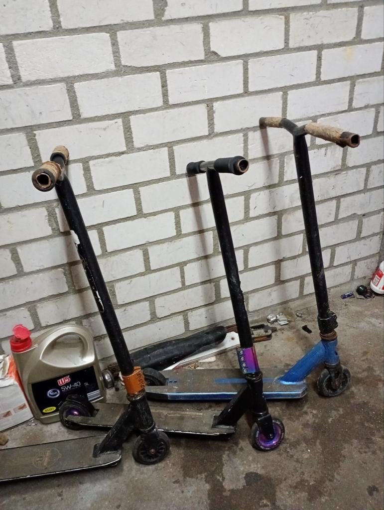 Kindersteps voor op de skatebaan, Ophalen, Gebruikt, Gewone step, Onbekend